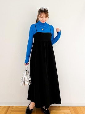 「アイテム（ワンピース/ドレス）」を使った、AYANOさん（レディース・162cm・20代）の秋コーディネート
