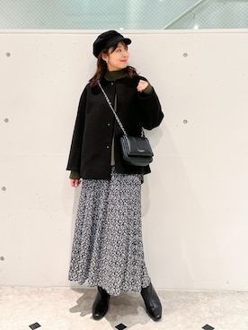 AYANOさん(レディース・162cm)の冬コーディネート