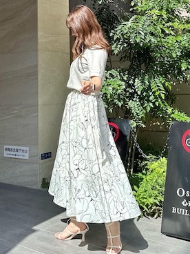「アイテム（ワンピース/ドレス）」を使った、AYANOさん（レディース・162cm・20代）の夏コーディネート