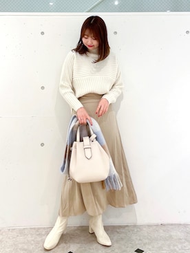 AYANOさん（レディース・162cm）の冬コーディネート