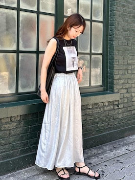 「audrey hepburn collection by jun」｜AYANOさん（レディース・162cm）の夏コーディネート