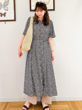 「アイテム（ワンピース/ドレス）」を使った、AYANOさん（レディース・162cm・20代）の春コーディネート