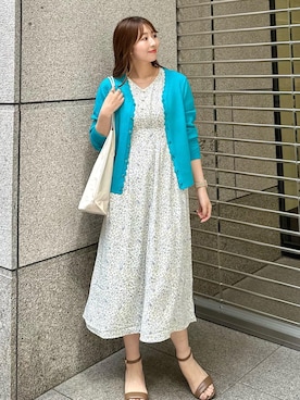 「アイテム（ワンピース/ドレス）」を使った、AYANOさん（レディース・162cm・20代）の春コーディネート