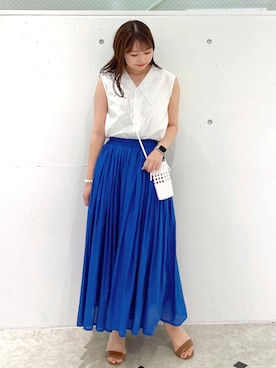 AYANOさん（レディース・162cm）の夏コーディネート