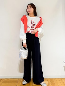 「ROPE PICNIC」｜AYANOさん（レディース・162cm）の春コーディネート