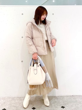 AYANOさん（レディース・162cm）の冬コーディネート