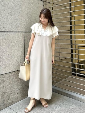 「アイテム（ワンピース/ドレス）」を使った、AYANOさん（レディース・162cm・20代）の夏コーディネート