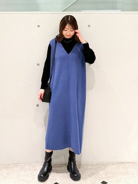 AYANOさん(レディース・162cm)の冬コーディネート