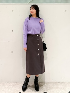 AYANOさん（レディース・162cm）の冬コーディネート