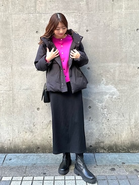 AYANOさん（レディース・162cm）の冬コーディネート