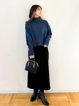 AYANOさん（レディース・162cm）の冬コーディネート