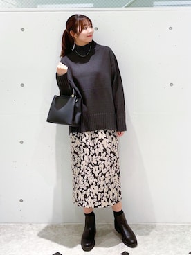 AYANOさん（レディース・162cm）の冬コーディネート