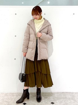 AYANOさん（レディース・162cm）の冬コーディネート