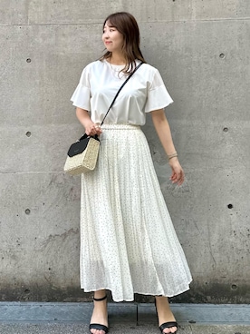 「GDM13670」｜AYANOさん（レディース・162cm）の春コーディネート