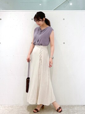 AYANOさん（レディース・162cm）の夏コーディネート