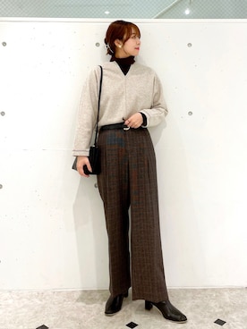 AYANOさん(レディース・162cm)の冬コーディネート