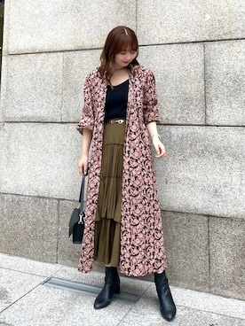 AYANOさん(レディース・162cm)の秋コーディネート