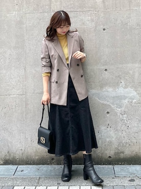 AYANOさん（レディース・162cm）の秋コーディネート