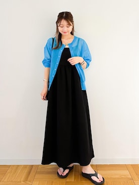 「アイテム（ワンピース/ドレス）」を使った、AYANOさん（レディース・162cm・20代）の夏コーディネート