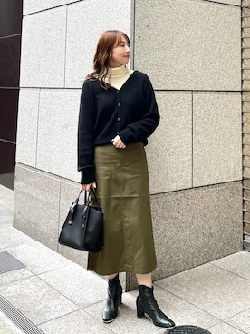 AYANOさん（レディース・162cm）の冬コーディネート