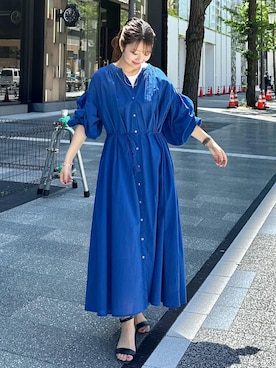 「アイテム（ワンピース/ドレス）」を使った、AYANOさん（レディース・162cm・20代）の春コーディネート