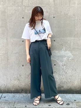 AYANOさん（レディース・162cm）の夏コーディネート