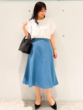 「ROPE PICNIC」｜AYANOさん（レディース・162cm）の春コーディネート