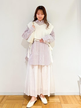 AYANOさん（レディース・162cm）の春コーディネート