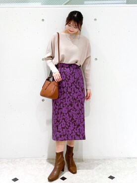 AYANOさん（レディース・162cm）の冬コーディネート