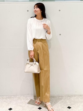 「ショッピング」｜AYANOさん（レディース・162cm）の春コーディネート