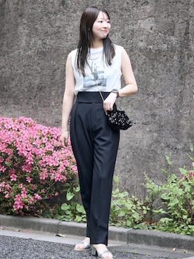 「audrey hepburn collection by jun」｜AYANOさん（レディース・162cm）の夏コーディネート