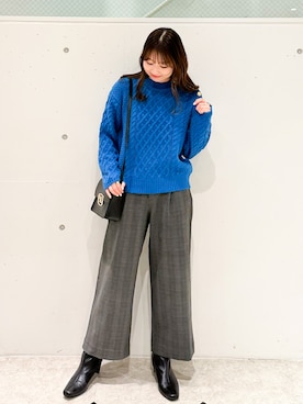 AYANOさん（レディース・162cm）の冬コーディネート