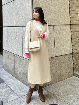 AYANOさん(レディース・162cm)の冬コーディネート