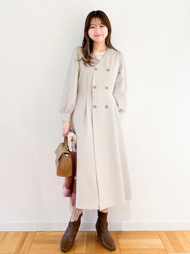 AYANOさん（レディース・162cm）の冬コーディネート