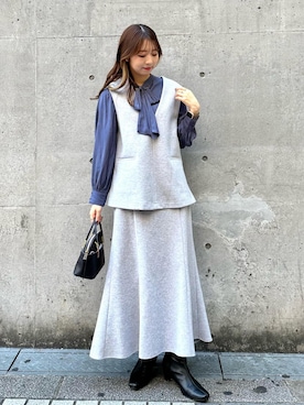 「ROPE PICNIC」｜AYANOさん（レディース・162cm）の秋コーディネート