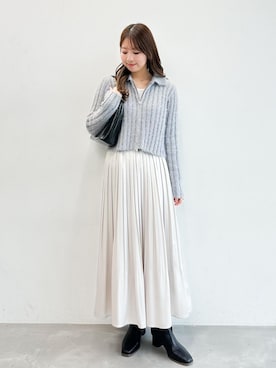 「ROPE PICNIC」｜AYANOさん（レディース・162cm）の冬コーディネート