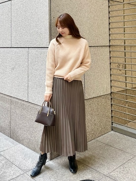 AYANOさん（レディース・162cm）の冬コーディネート