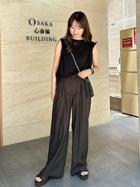 「ROPE PICNIC」｜AYANOさん（レディース・162cm）の夏コーディネート