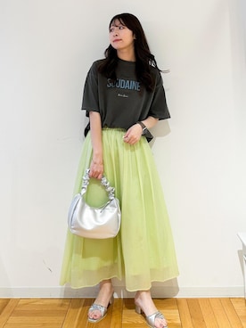 「ROPE PICNIC」｜AYANOさん（レディース・162cm）の夏コーディネート