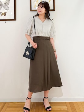 AYANOさん（レディース・162cm）の春コーディネート