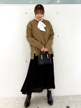 AYANOさん（レディース・162cm）の冬コーディネート