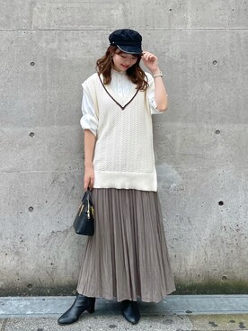 AYANOさん(レディース・162cm)の秋コーディネート