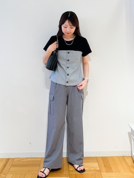 AYANOさん(レディース・162cm)の夏コーディネート