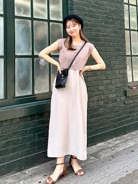 「アイテム（ワンピース/ドレス）」を使った、AYANOさん（レディース・162cm・20代）の夏コーディネート