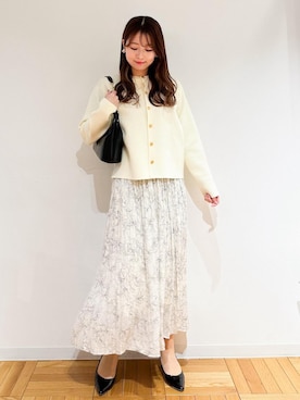 「24SS春の新作」｜AYANOさん（レディース・162cm）の冬コーディネート