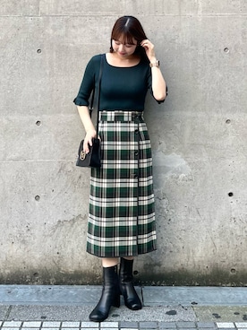 AYANOさん（レディース・162cm）の秋コーディネート