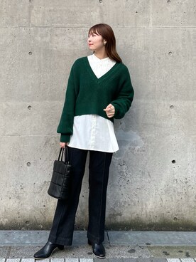 AYANOさん(レディース・162cm)の冬コーディネート