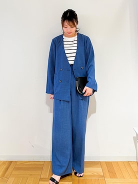 「ROPE PICNIC」｜AYANOさん（レディース・162cm）の春コーディネート