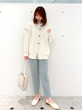 「アイテム（その他シューズ）」を使った、AYANOさん（レディース・162cm）の冬コーディネート