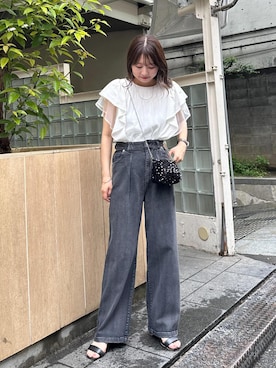 「アイテム（パンツ）」を使った、AYANOさん（レディース・162cm・20代）の春コーディネート